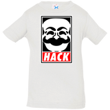 T-Shirts White / 6 Months Hack society Infant PremiumT-Shirt