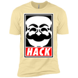 T-Shirts Banana Cream / X-Small Hack society Men's Premium T-Shirt