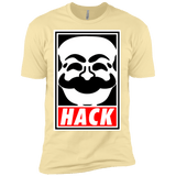T-Shirts Banana Cream / X-Small Hack society Men's Premium T-Shirt