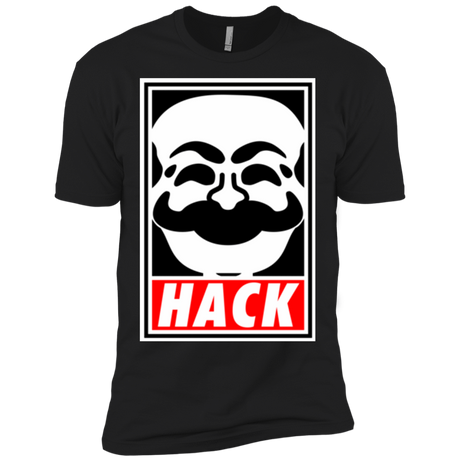 T-Shirts Black / X-Small Hack society Men's Premium T-Shirt