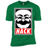 T-Shirts Kelly Green / X-Small Hack society Men's Premium T-Shirt