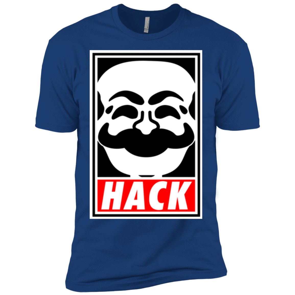 T-Shirts Royal / X-Small Hack society Men's Premium T-Shirt