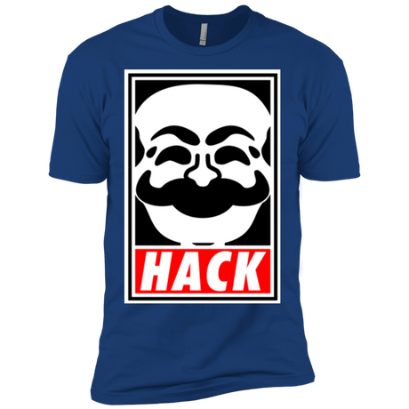 T-Shirts Royal / X-Small Hack society Men's Premium T-Shirt