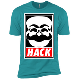 T-Shirts Tahiti Blue / X-Small Hack society Men's Premium T-Shirt