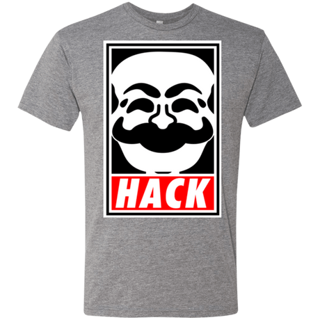 T-Shirts Premium Heather / Small Hack society Men's Triblend T-Shirt