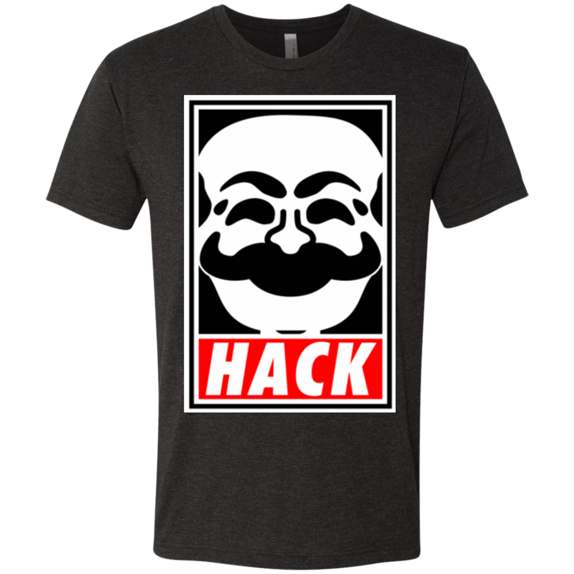 T-Shirts Vintage Black / Small Hack society Men's Triblend T-Shirt
