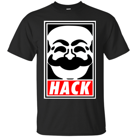 T-Shirts Black / Small Hack society T-Shirt