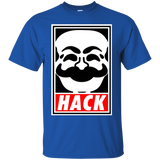 T-Shirts Royal / Small Hack society T-Shirt