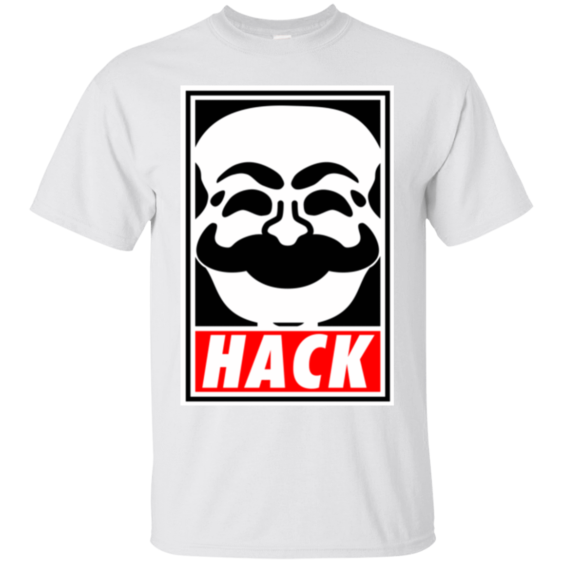 T-Shirts White / Small Hack society T-Shirt