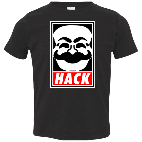 T-Shirts Black / 2T Hack society Toddler Premium T-Shirt