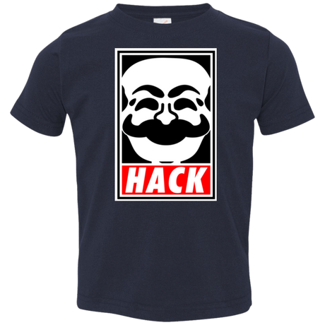 T-Shirts Navy / 2T Hack society Toddler Premium T-Shirt