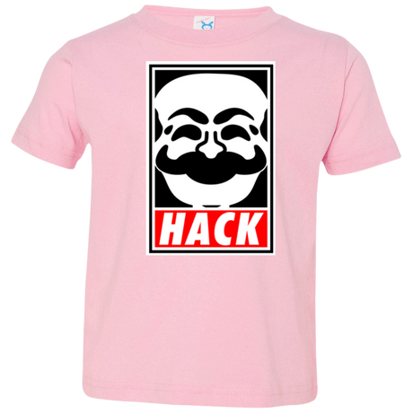 T-Shirts Pink / 2T Hack society Toddler Premium T-Shirt