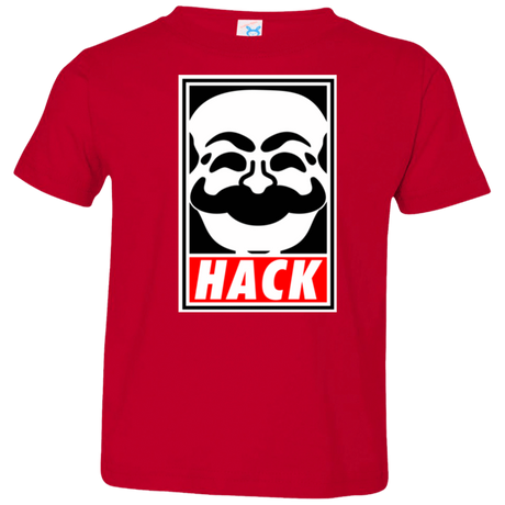 T-Shirts Red / 2T Hack society Toddler Premium T-Shirt