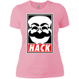 T-Shirts Light Pink / X-Small Hack society Women's Premium T-Shirt