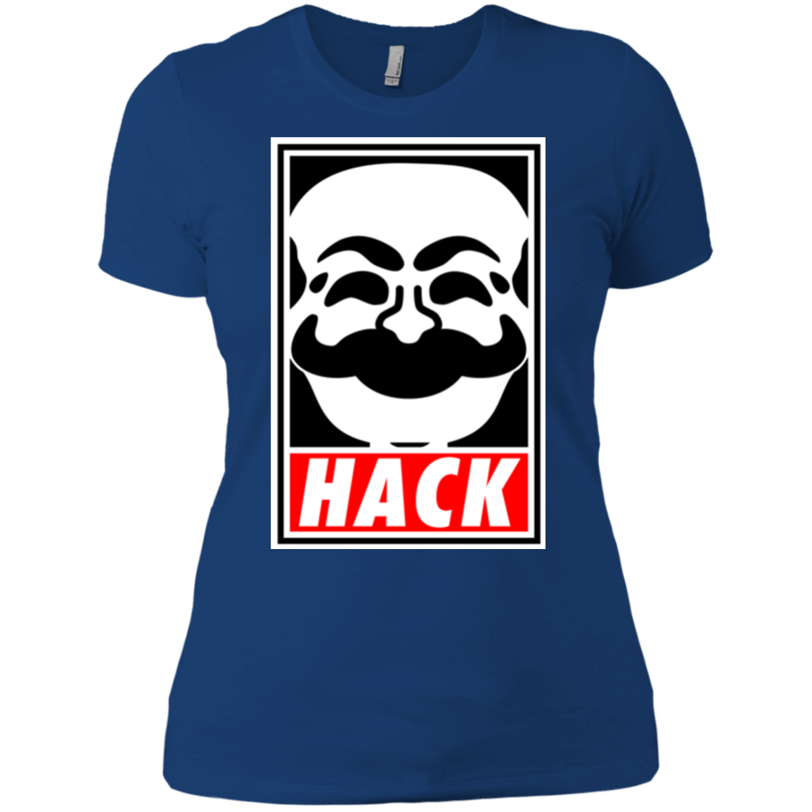 T-Shirts Royal / X-Small Hack society Women's Premium T-Shirt