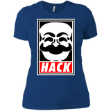 T-Shirts Royal / X-Small Hack society Women's Premium T-Shirt