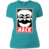 T-Shirts Tahiti Blue / X-Small Hack society Women's Premium T-Shirt