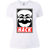 T-Shirts White / X-Small Hack society Women's Premium T-Shirt