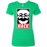T-Shirts Envy / Small Hack society Women's Triblend T-Shirt