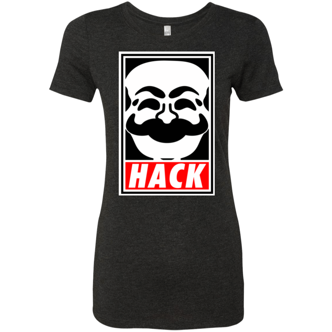 T-Shirts Vintage Black / Small Hack society Women's Triblend T-Shirt