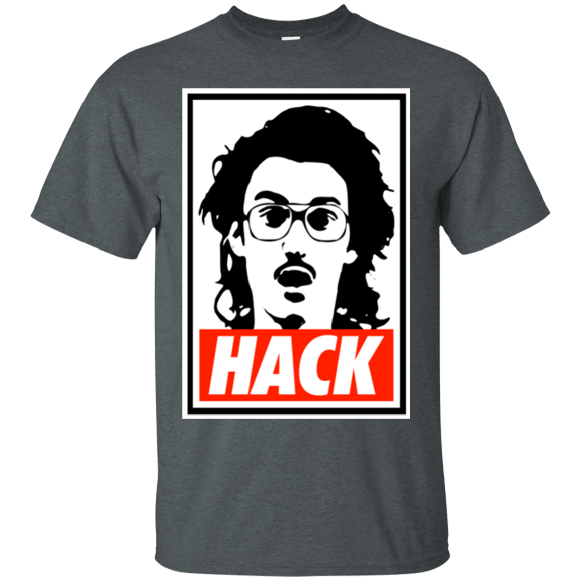 T-Shirts Dark Heather / Small Hack T-Shirt