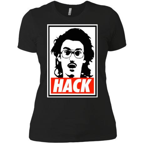 T-Shirts Black / X-Small Hack Women's Premium T-Shirt