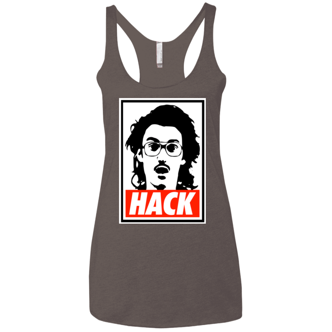 T-Shirts Macchiato / X-Small Hack Women's Triblend Racerback Tank