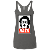 T-Shirts Premium Heather / X-Small Hack Women's Triblend Racerback Tank