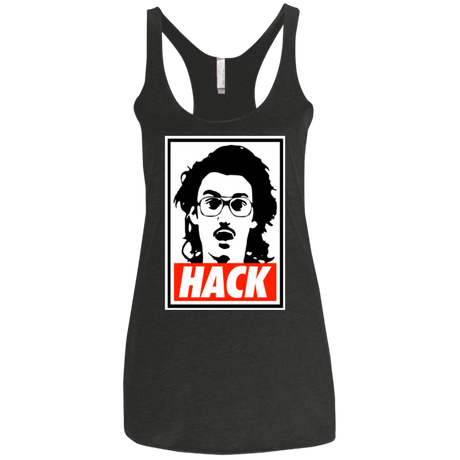 T-Shirts Vintage Black / X-Small Hack Women's Triblend Racerback Tank