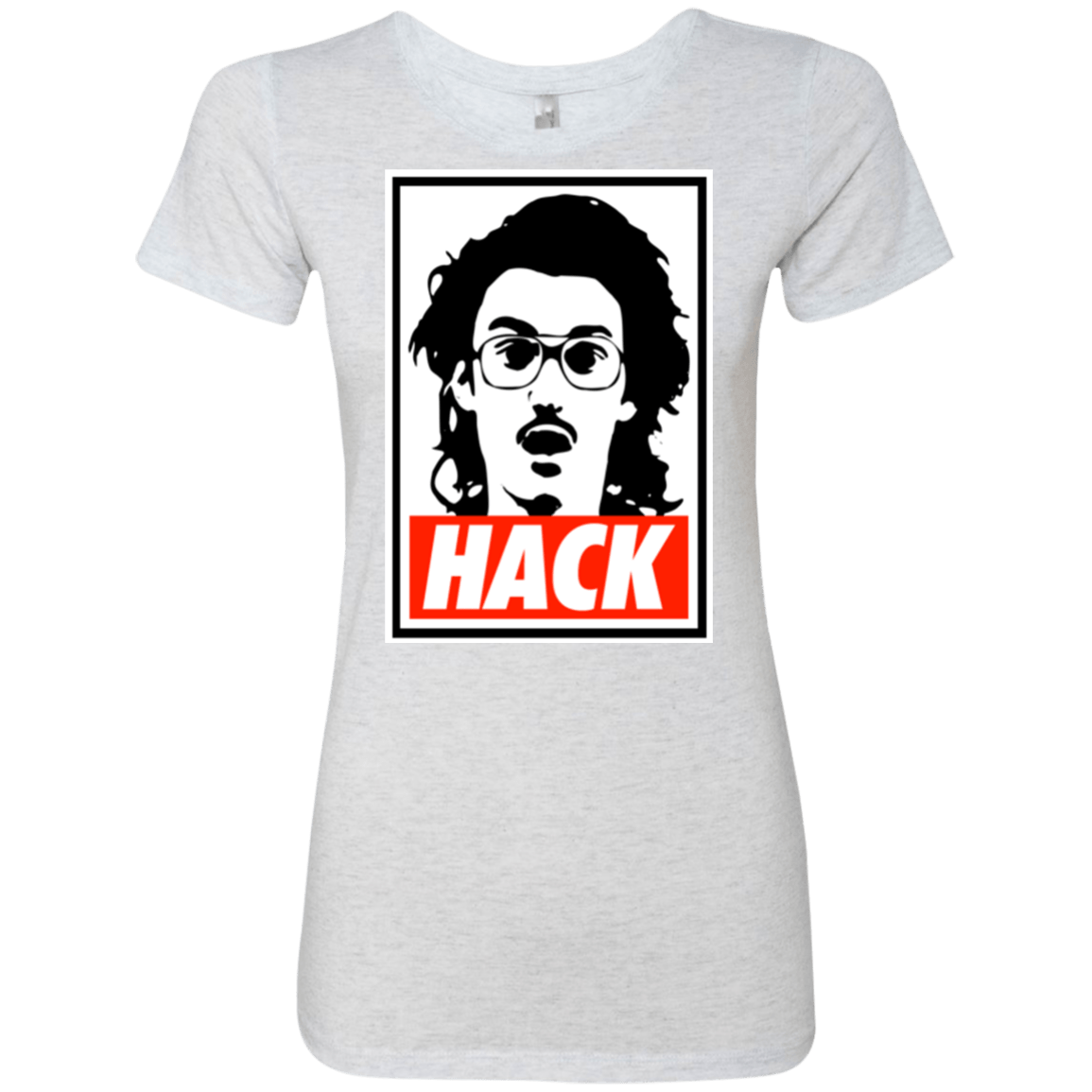 T-Shirts Heather White / Small Hack Women's Triblend T-Shirt