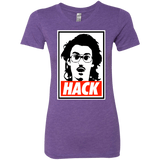 T-Shirts Purple Rush / Small Hack Women's Triblend T-Shirt
