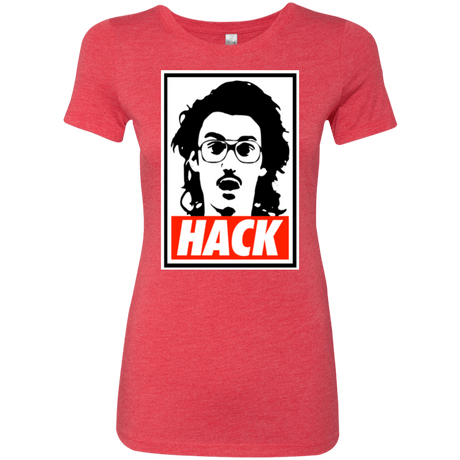 T-Shirts Vintage Red / Small Hack Women's Triblend T-Shirt