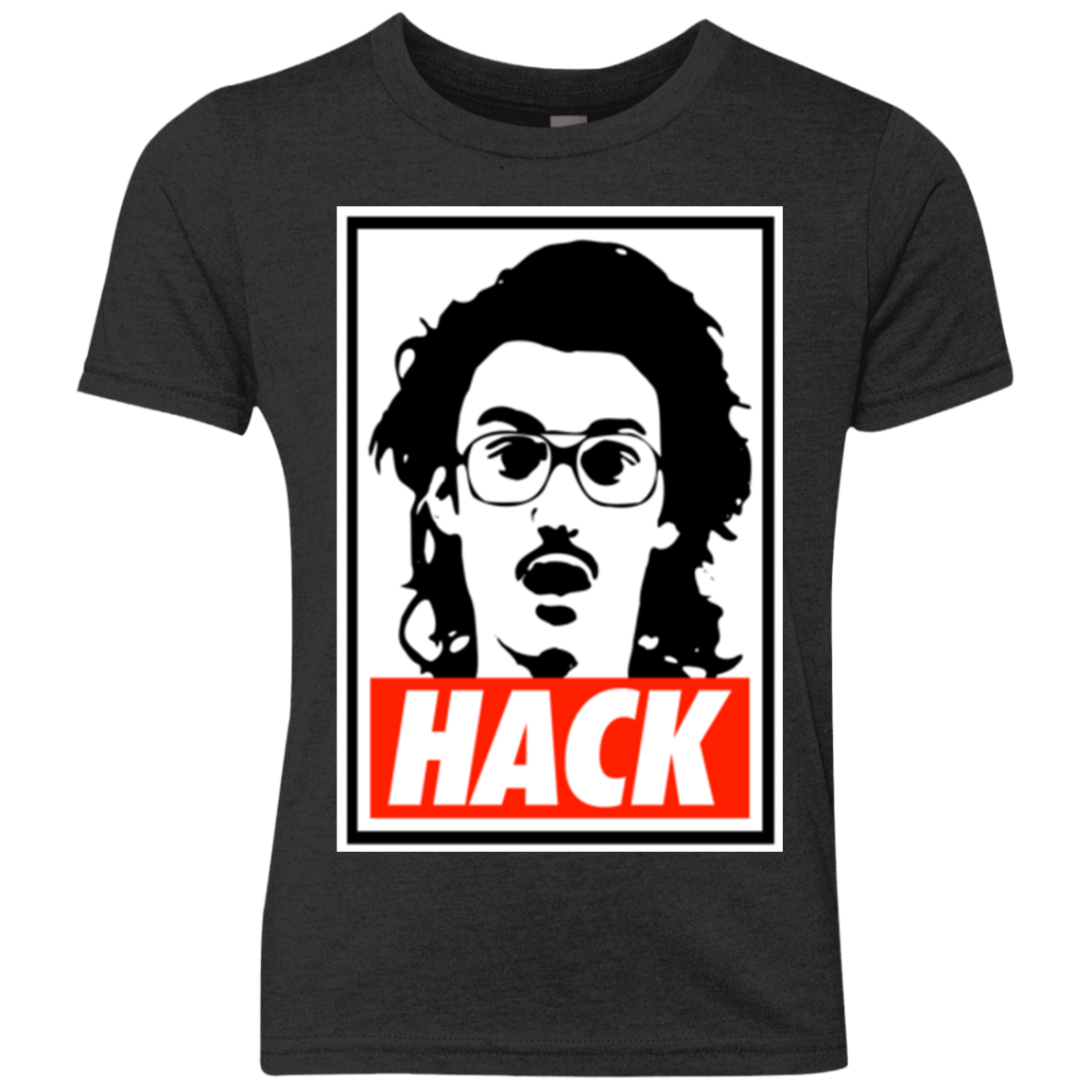 T-Shirts Vintage Black / YXS Hack Youth Triblend T-Shirt