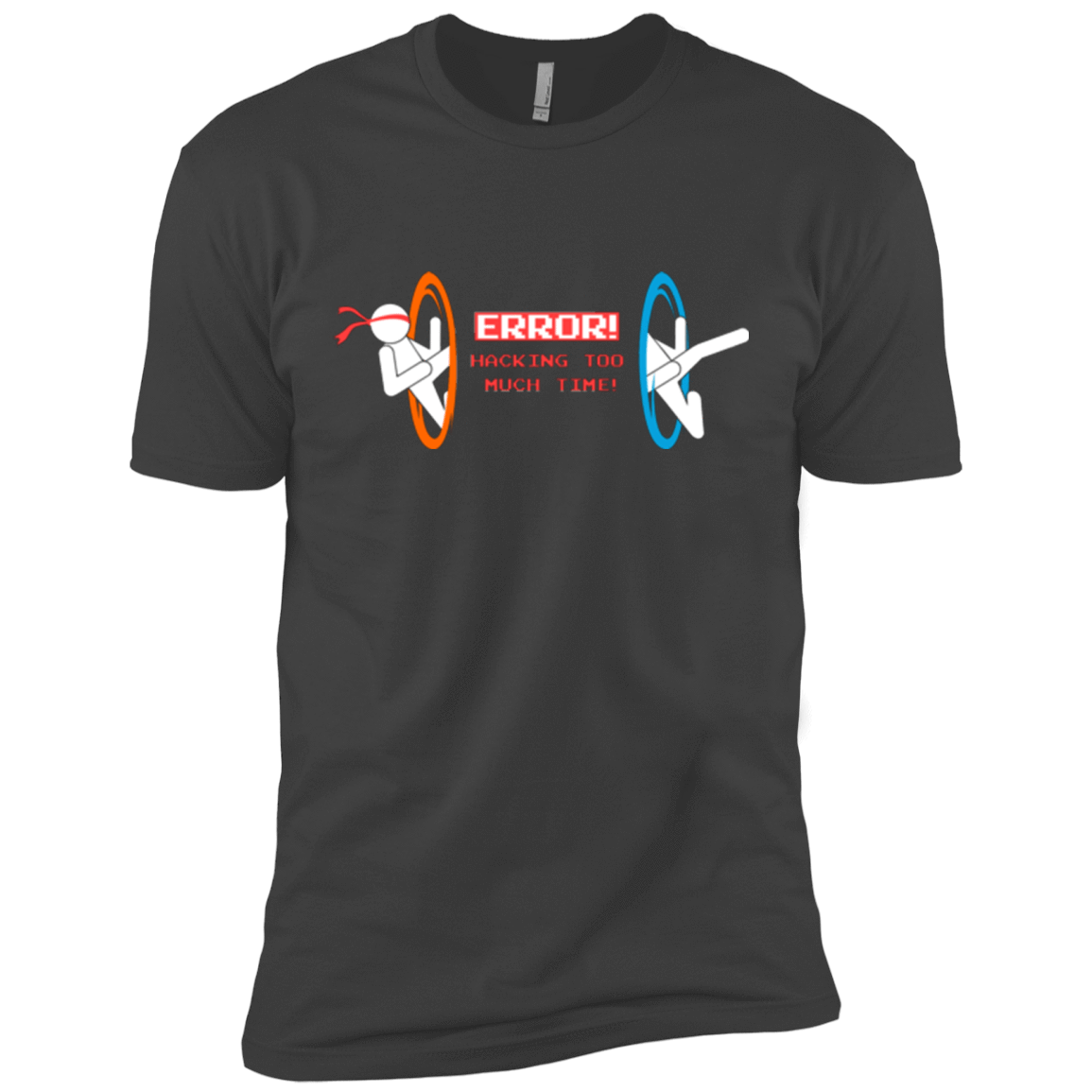 T-Shirts Heavy Metal / X-Small Hacking Error Men's Premium T-Shirt