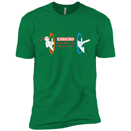 T-Shirts Kelly Green / X-Small Hacking Error Men's Premium T-Shirt