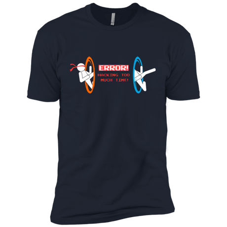 T-Shirts Midnight Navy / X-Small Hacking Error Men's Premium T-Shirt