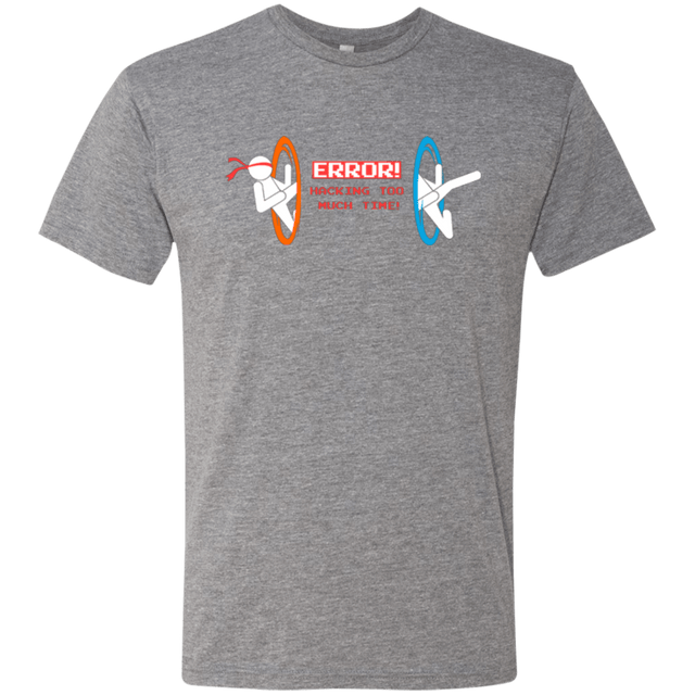 T-Shirts Premium Heather / Small Hacking Error Men's Triblend T-Shirt