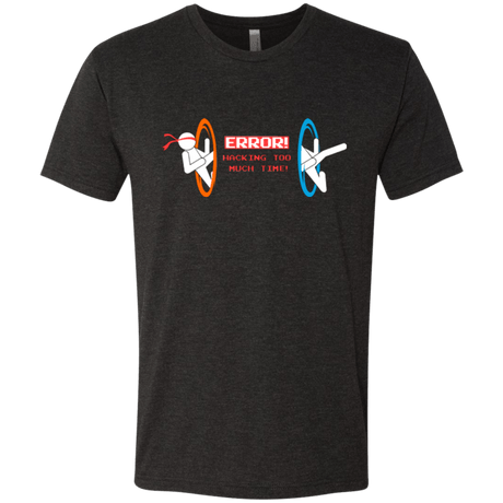 T-Shirts Vintage Black / Small Hacking Error Men's Triblend T-Shirt