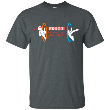 T-Shirts Dark Heather / Small Hacking Error T-Shirt
