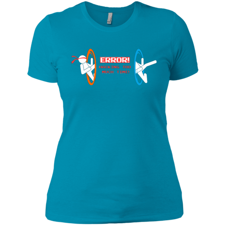 T-Shirts Turquoise / X-Small Hacking Error Women's Premium T-Shirt