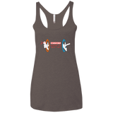 T-Shirts Macchiato / X-Small Hacking Error Women's Triblend Racerback Tank