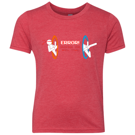 T-Shirts Vintage Red / YXS Hacking Error Youth Triblend T-Shirt