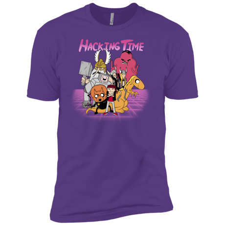 T-Shirts Purple Rush / YXS HACKING TIME Boys Premium T-Shirt