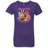 T-Shirts Purple Rush / YXS HACKING TIME Girls Premium T-Shirt