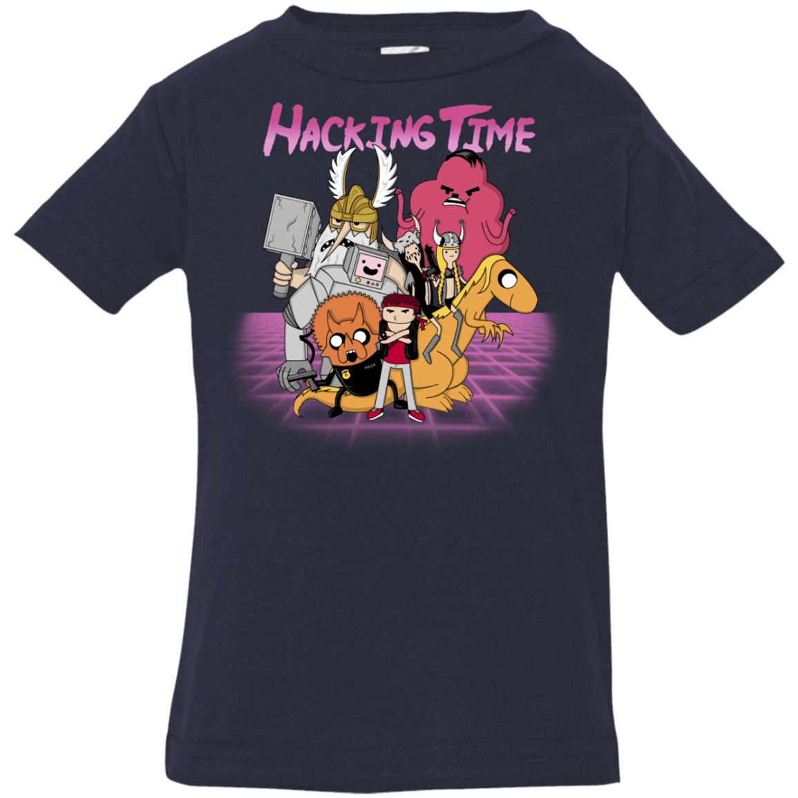 T-Shirts Navy / 6 Months HACKING TIME Infant Premium T-Shirt