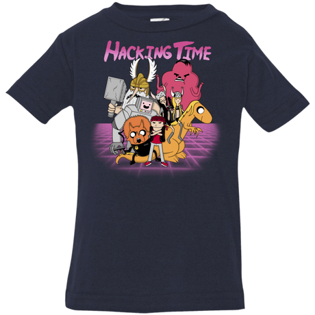 T-Shirts Navy / 6 Months HACKING TIME Infant Premium T-Shirt