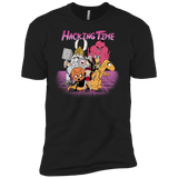 T-Shirts Black / X-Small HACKING TIME Men's Premium T-Shirt