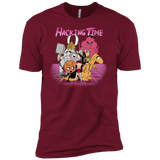 T-Shirts Cardinal / X-Small HACKING TIME Men's Premium T-Shirt