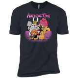 T-Shirts Indigo / X-Small HACKING TIME Men's Premium T-Shirt