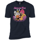 T-Shirts Midnight Navy / X-Small HACKING TIME Men's Premium T-Shirt
